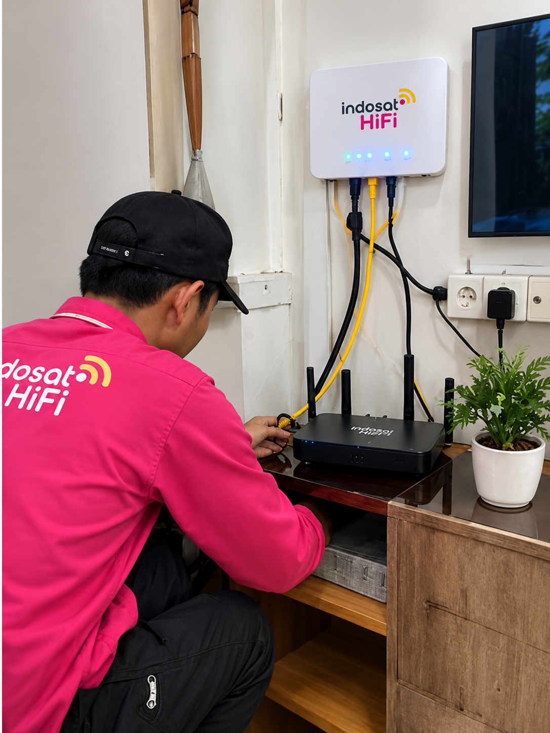 Instalasi Kabel dan Router